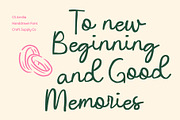 CS Amilia – Handwritten Script Font, a Script Font by Craft Supply Co. (Thumbnail 6 of 8)