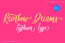Rainbow Dreams font