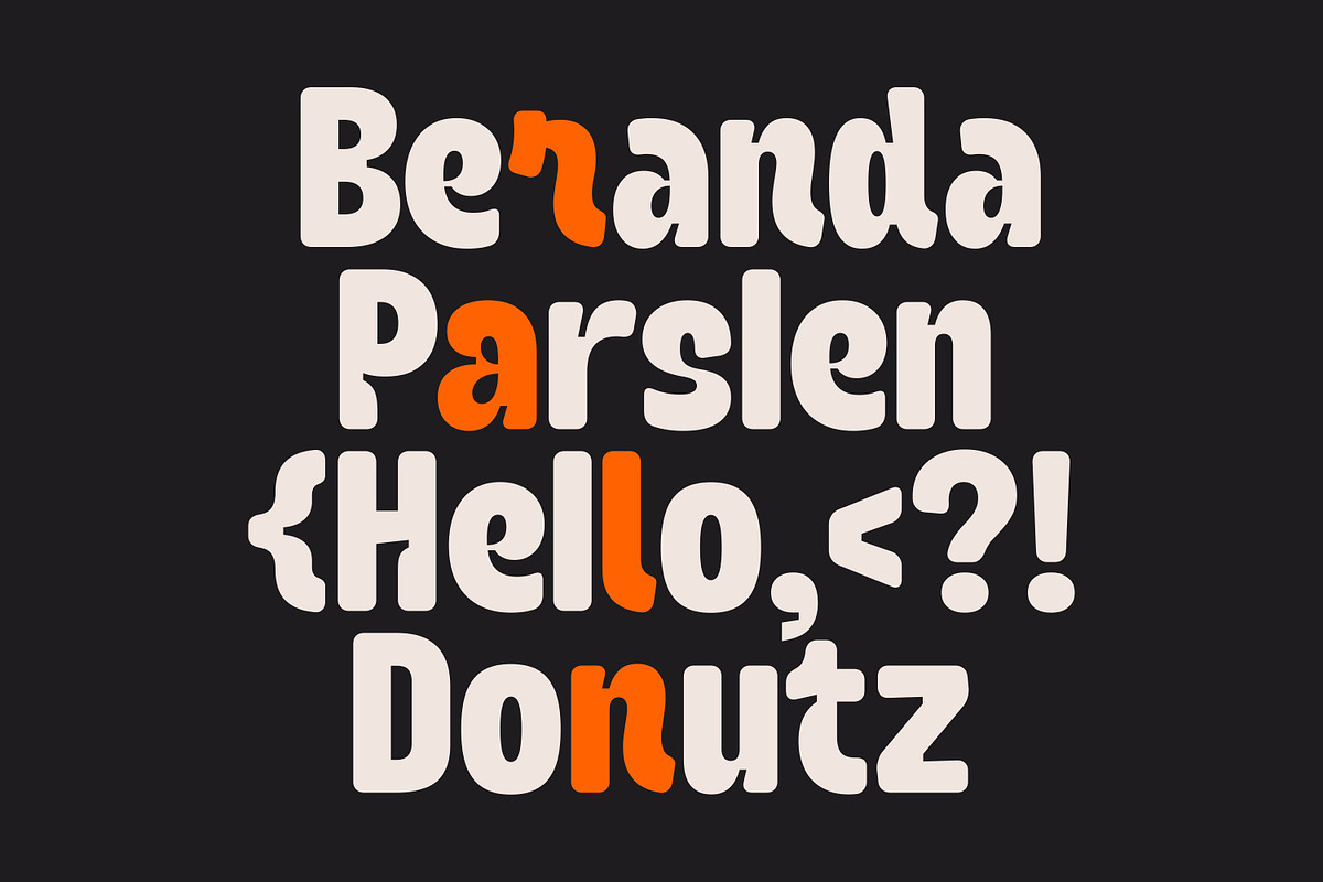 Beranda Display, a Sans Serif Font by Genetype (Photo 7 of 9)