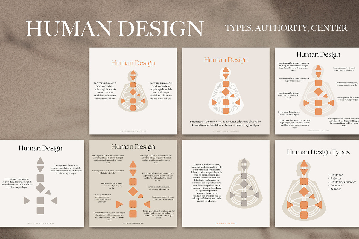 Human Design Instagram Template, a Social Media Template by Backyard Rose (Photo 5 of 28)