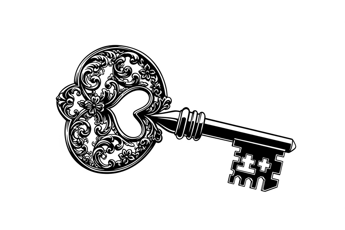Vintage Skeleton Key Bundle, an Illustration by Gaye Art (Photo 11 of 31)