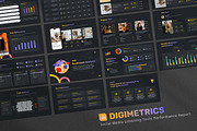 DigiMetrics - Social Media Report, a Presentation Template by UX Dummy (Thumbnail 3 of 3)