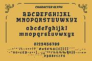Aprek Febux - Display Font, a Blackletter Font by twinstd (Thumbnail 8 of 10)