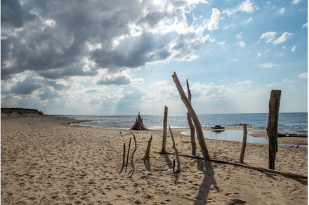 Carnikava, Latvia, Coastal scene at, a Nature Photo by COLORFUL