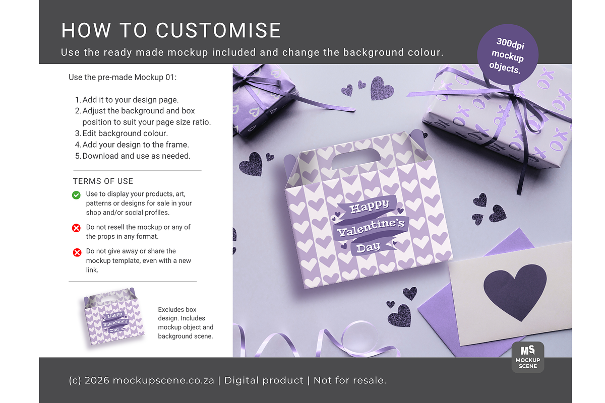 Canva Gable Mockup with Dieline, a Packaging Mockup by Mockup Scene (Photo 9 of 13)