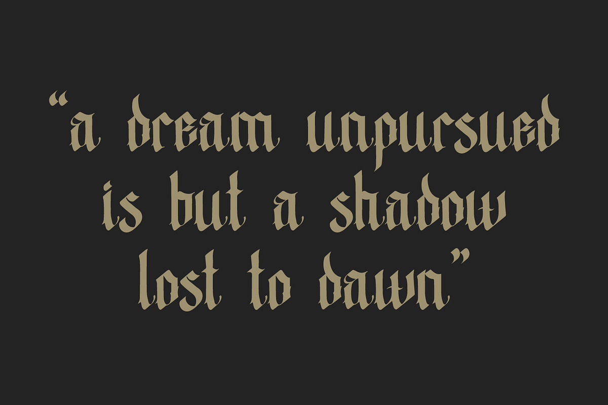 Moctavo - Blackletter Gothic Font, a Blackletter Font by Randi Irvan | Rvandtype (Photo 2 of 11)