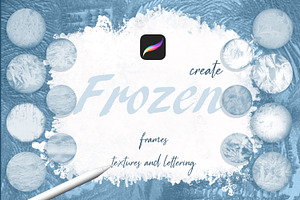 Frozen Brushes For Procreate