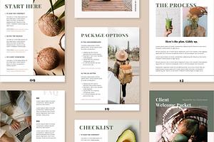 Client Welcome Packet Canva