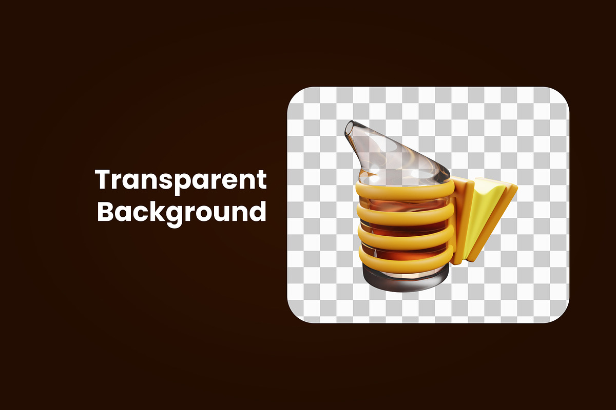 3D Honey Icon, an Object 3D Model by SLAB! Design (Photo 3 of 4)