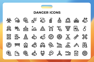 Danger Icons, a Duotone Icon by Wencory
