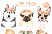 Woof Woof! Dogs Lover Cliparts, an Animal Illustration by everysunsun (Thumbnail 4 of 5)