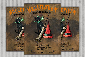 Vintage Halloween Card 1