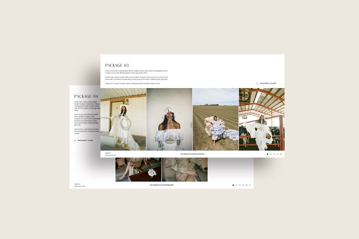 Fashion Editorial Canva Template, a Presentation Template by Seventh Made (Photo 3 of 4)