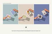 Greeting card mockup, a Merchandise Mockup by MCKP*ME (Thumbnail 3 of 5)