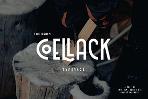 Coellack Typeface