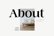 Voire - Elegant Serif family, a Serif Font by creativemedialab (Thumbnail 6 of 21)