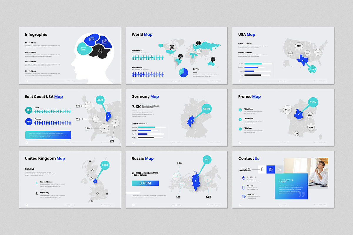 Real-Estate Presentation Template, a Presentation Template by GenerousArt (Photo 6 of 8)