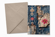 Indigo Tapestry Florals, a Decorative Illustration by rileyBgraphics (Thumbnail 4 of 6)