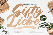 Gifty Liebe Script, a Handwritten Font by Glyphstyle (Thumbnail 1 of 6)