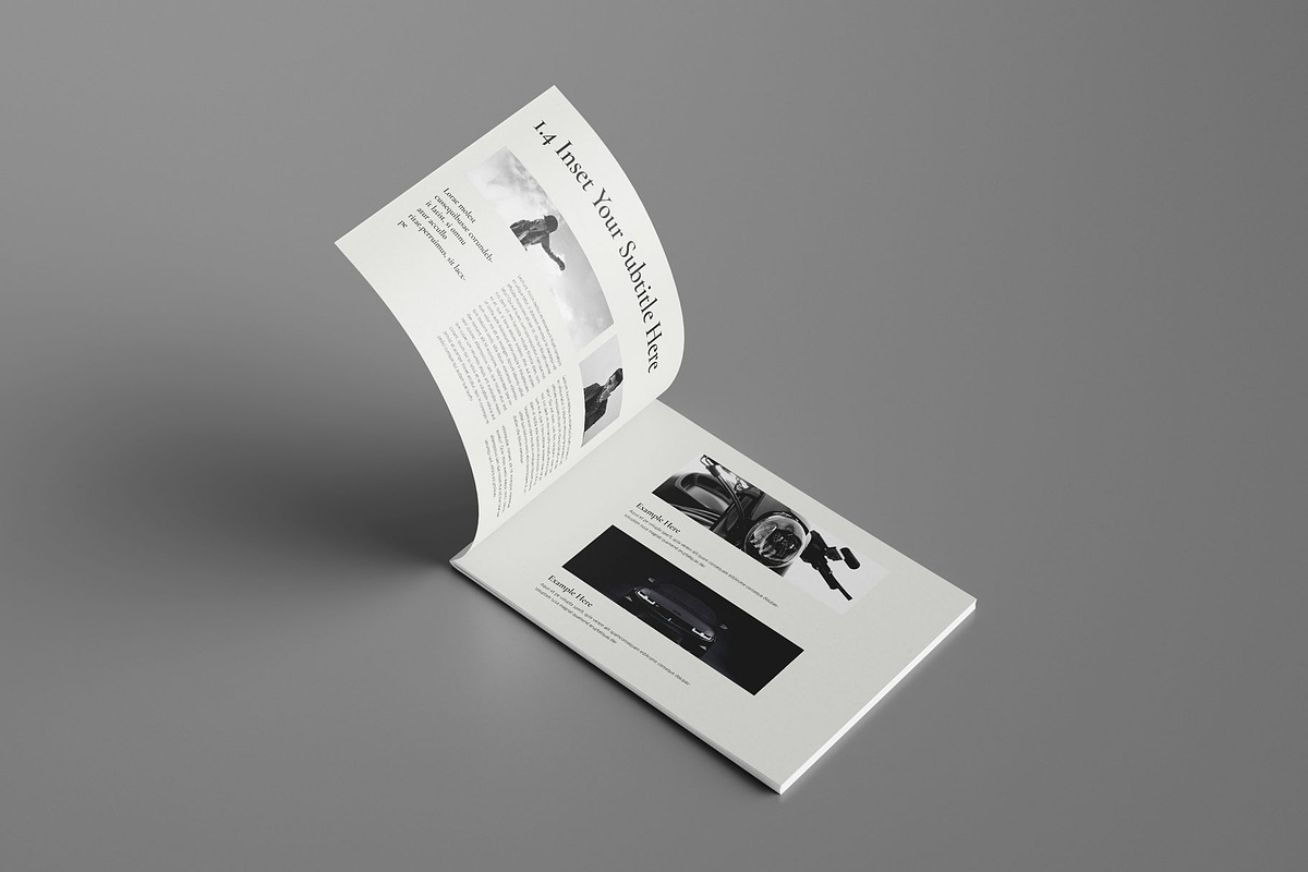 Book Title Landscape Layout, a Brochure Template by Seeing-art (Photo 8 of 13)