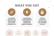 Instagram Story Highlight Covers, a Social Media Template by Ciera Design Templates (Thumbnail 4 of 7)