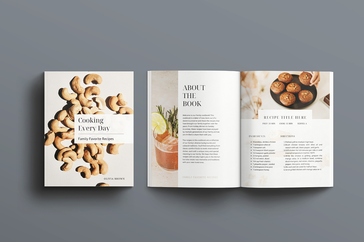 Recipe Book Template CANVA, a Templates & Theme by OrganizationOasisRo (Photo 8 of 10)