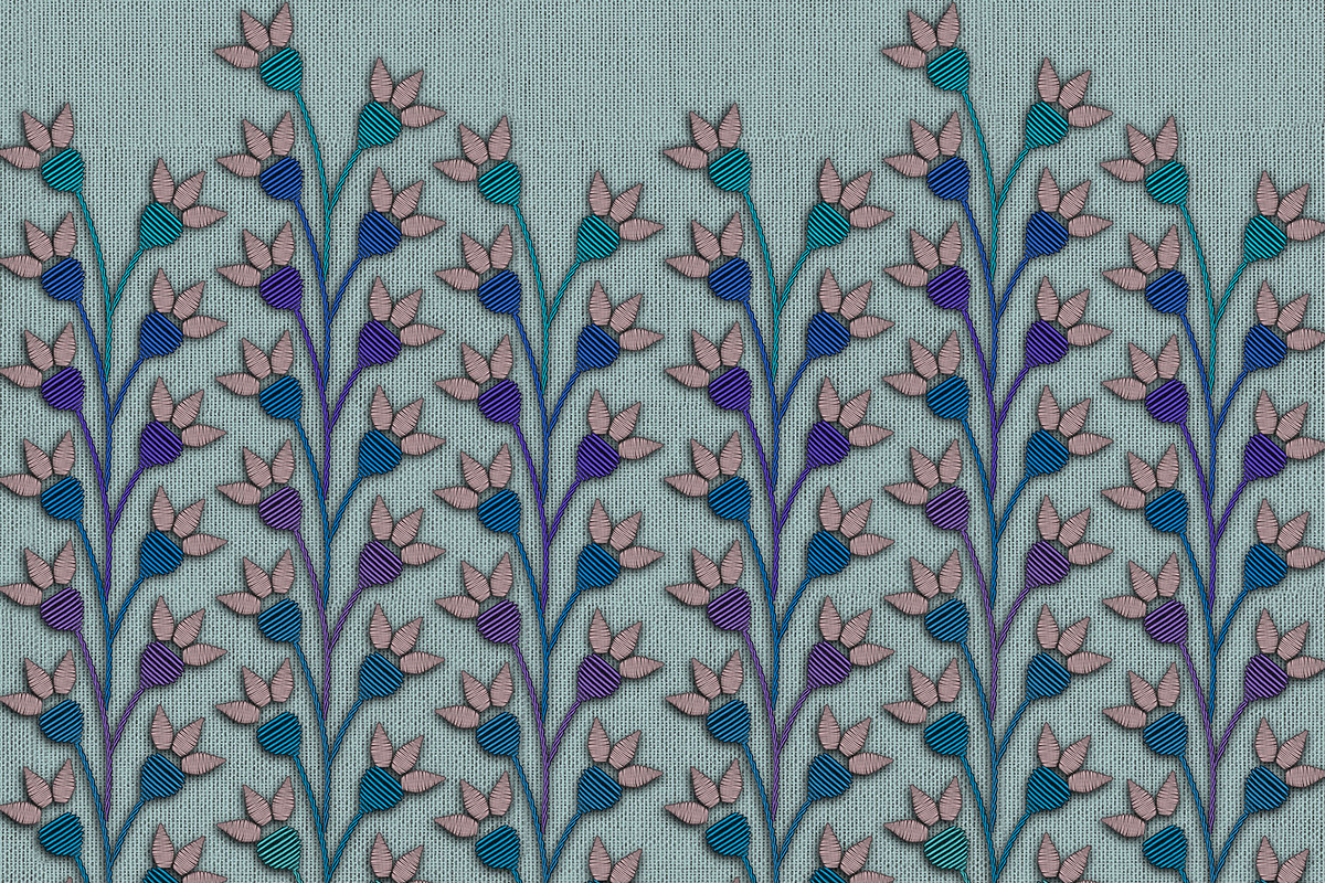 Procreate 3D Digital Embroidery, a Brush Add-On by Hanna Inaiáh (Photo 9 of 11)