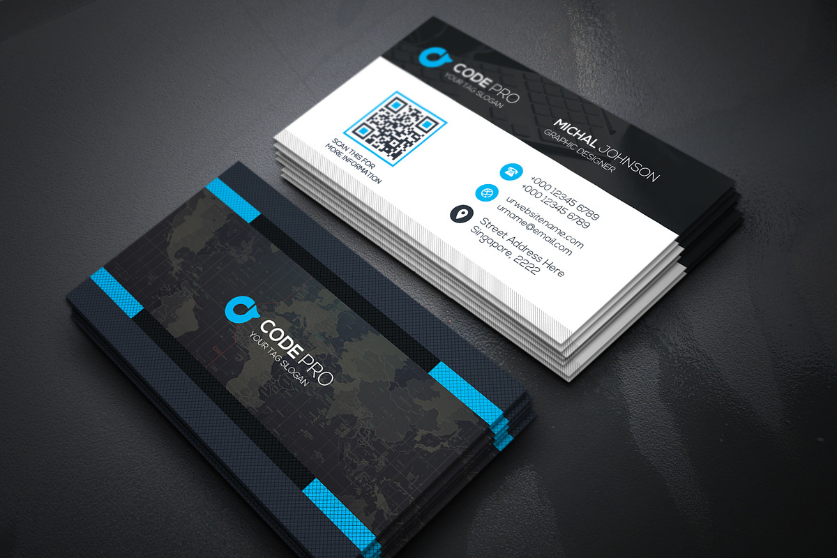 Business Cards, a Business Card Template by Genereux Art (Photo 2 of 4)