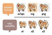 Breed dogs icons set, an Animal Illustration by Backwoods_studio (Thumbnail 2 of 10)