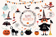 Halloween elements collection, a Decorative Illustration by Letto studio (Thumbnail 1 of 3)
