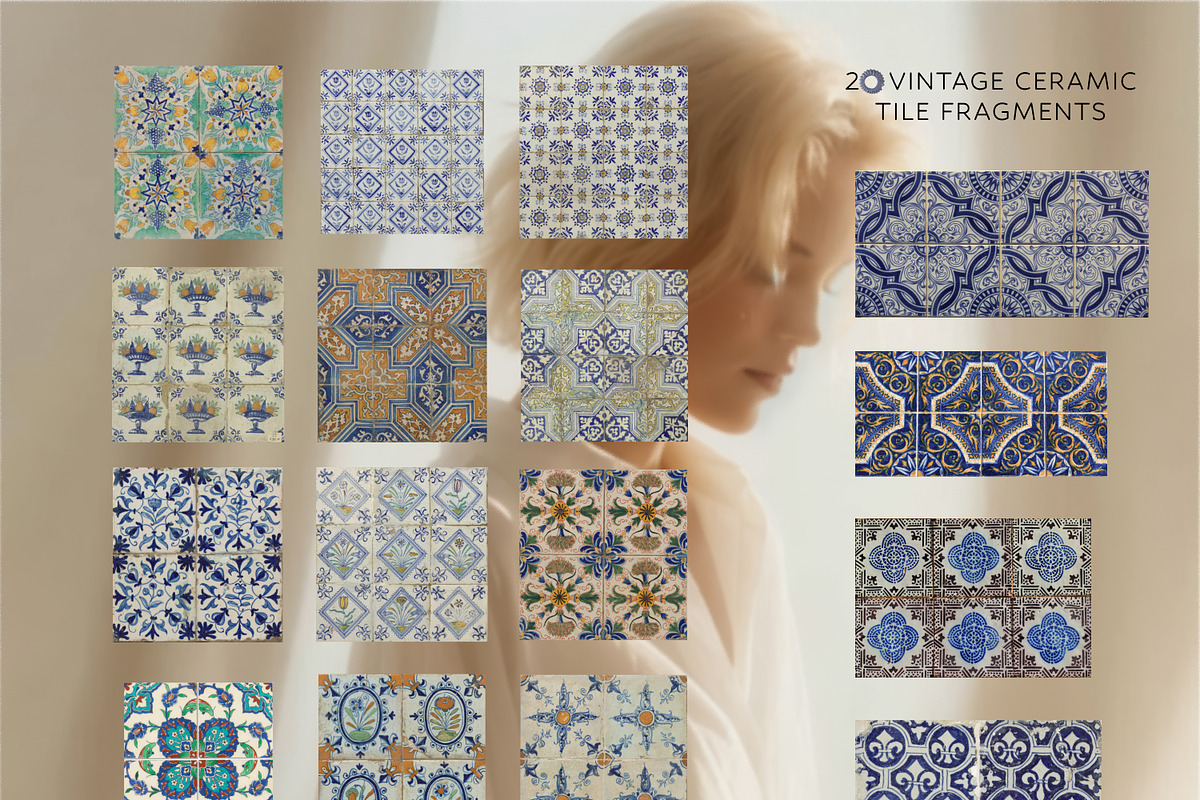 Ceramic Textures & Tile Fragments, an Object Graphic by Natali Batu (Photo 7 of 11)