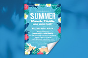 Summer Beach Party Flyer, a Flyer Template by Totem Design Studio (Thumbnail 2 of 5)