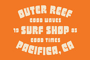 Bayba - A Fun 60s Font, a Sans Serif Font by The Type Fella (Thumbnail 7 of 7)