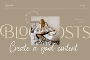 Rosans - Font Duo, a Sans Serif Font by Wacaksara Co. (Thumbnail 4 of 8)