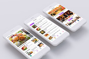 Cafe House Restaurant App UI Kit, an UI Kit Template by App Innovation (Thumbnail 7 of 8)