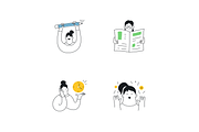 Sisi: 44 Minimal Illustrations, an Illustration by BadBrother (Thumbnail 8 of 19)