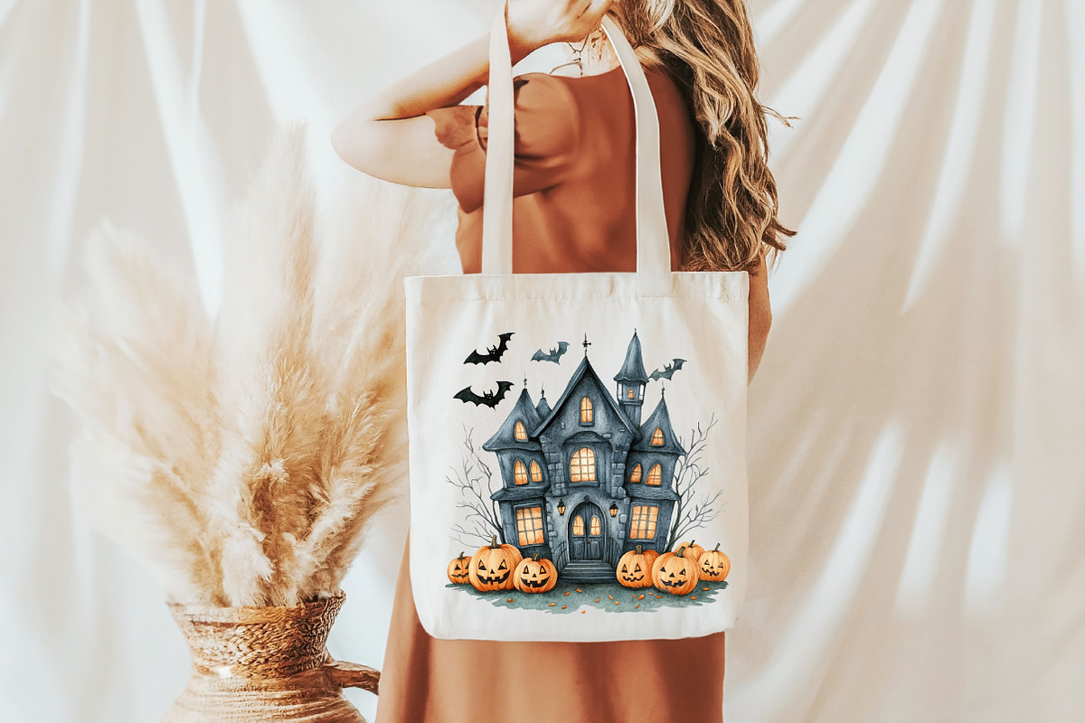 Cute Halloween Clipart Bundle, an Illustration by Libby Wishes (Photo 6 of 6)