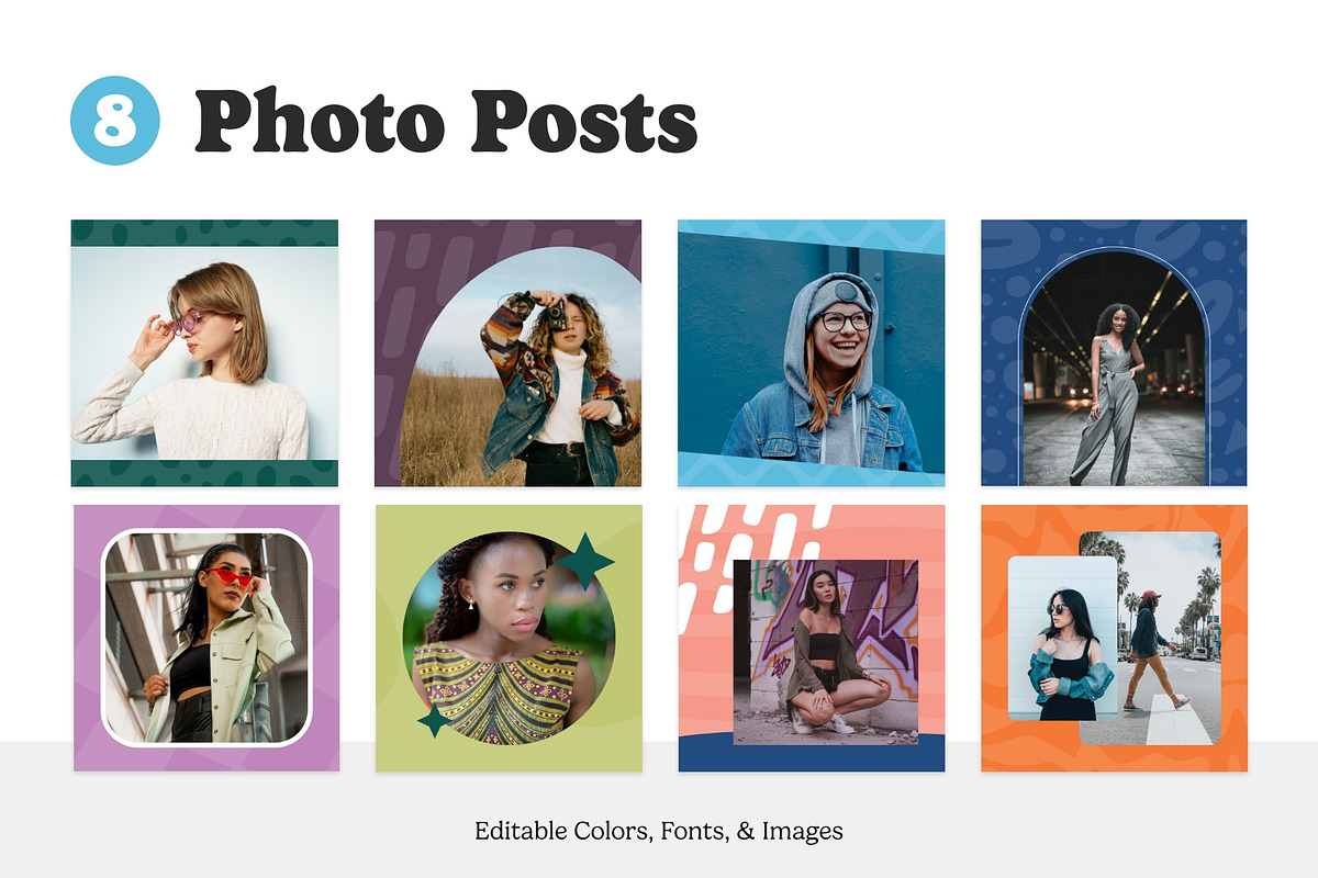 Instagram Social Media Templates, a Social Media Template by Dandymark (Photo 4 of 8)