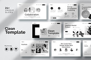 Clean Minimal Presentation Template, a Presentation Template by Creative-Work (Thumbnail 1 of 9)