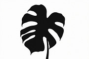 Stylized Monstera Leaf Bundle, an Illustration by hafijul (Thumbnail 9 of 9)