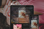 Showit Mini Website + Blog | Dahlia, a Websites & App Template by Ladyfang Creative (Thumbnail 1 of 6)
