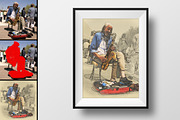 Watercolor & Pencil Action 2, an Action Add-On by ArtefBones (Thumbnail 6 of 6)