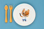 Cool Animals Characters, an Animal Illustration by ElenaPlatovaArt (Thumbnail 7 of 7)