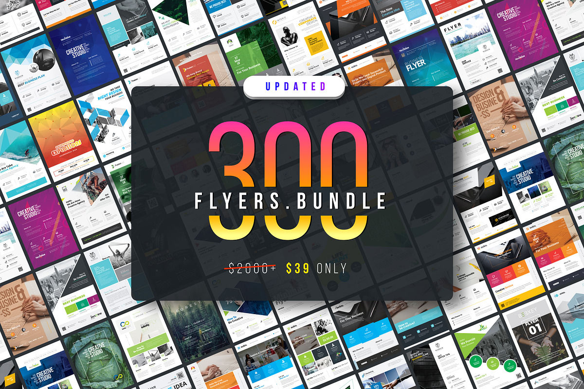 Corporate Business Flyers Bundle, a Flyer Template by GoldenPixelStudio (Photo 1 of 21)