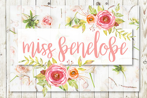 Miss Penelope Script Font