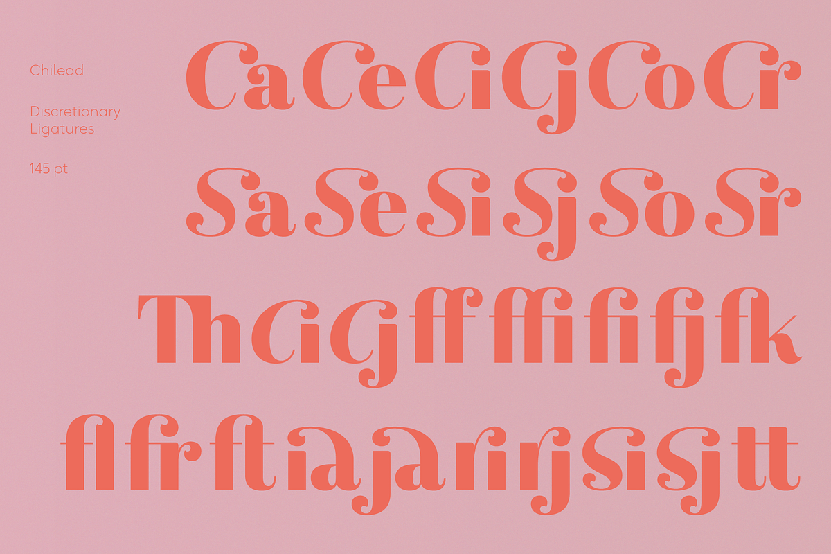 Chilead — Classic Sans Serif Font, a Sans Serif Font by Eugene Tantsurin (Photo 7 of 12)