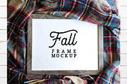Autumn Frame Mockup Bundle 2, a Product Mockup by CatBoneDesign (Thumbnail 4 of 24)
