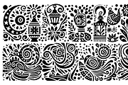 Vintage Fruits Folk Art, a Decorative Illustration by devastd (Thumbnail 4 of 27)