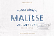 Maltese SVG Watercolor Font, a Handwritten Font by The Paper Town (Thumbnail 16 of 16)