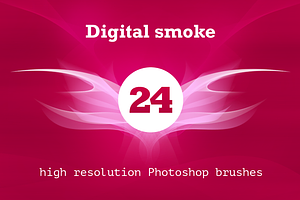 Digital smoke brush pack
